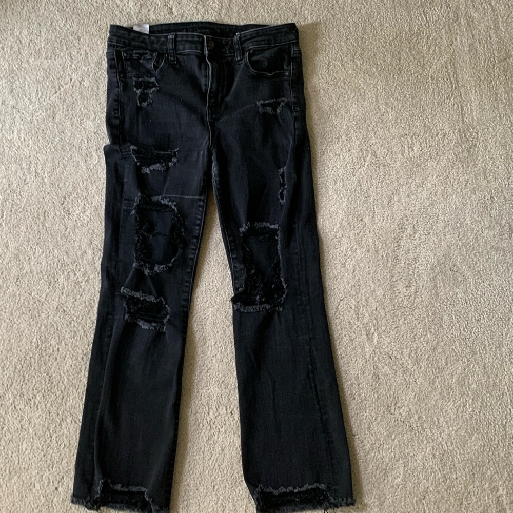 AMERICAN EAGLE OUTFITTERS super stretch jeans, size 8.